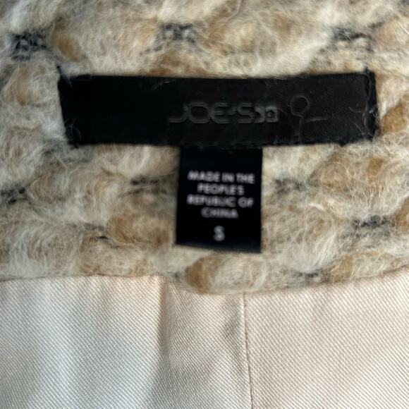 Joe's Jeans Teddy Bear Erica Wool Blend Swing Coat Size Small - Picture 12 of 14